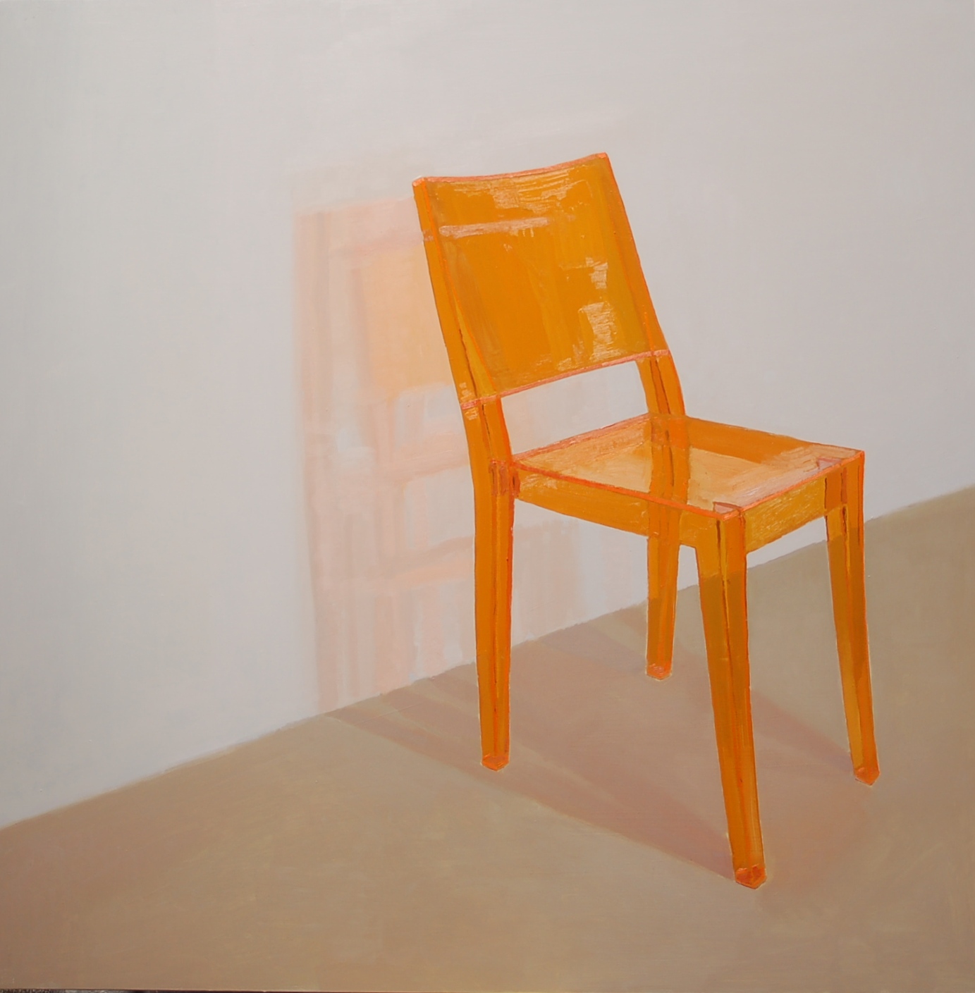 La sombra de la silla naranja (Las cosas)